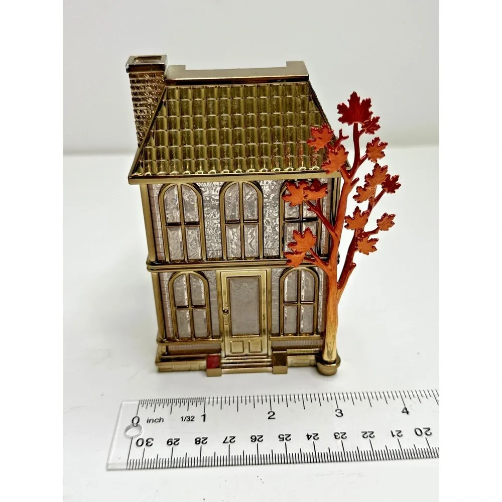 BATH & BODY WORKS FALL GLASS HOUSE PROJECTOR WALLFLOWER LIGHT UP 24/7 PLUG IN - Picture 3 of 9